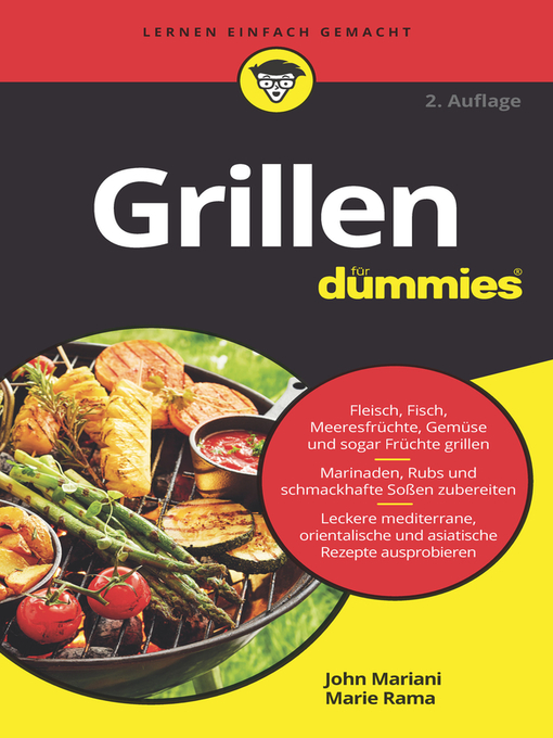 Titeldetails für Grillen für Dummies nach John Mariani - Verfügbar